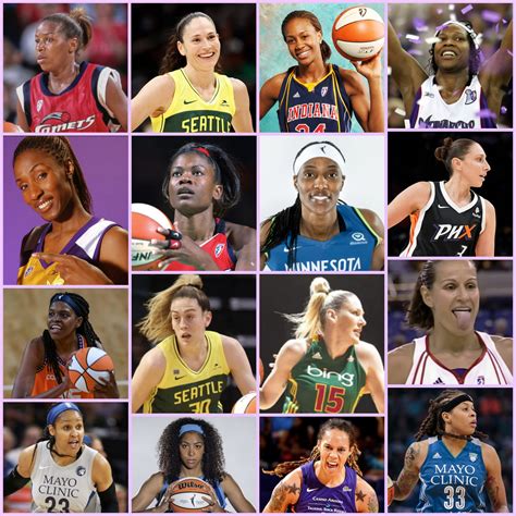 Top 20 most attractive WNBA players in the world in。